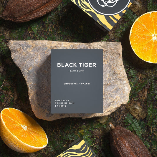 chocolate orange bath bomb