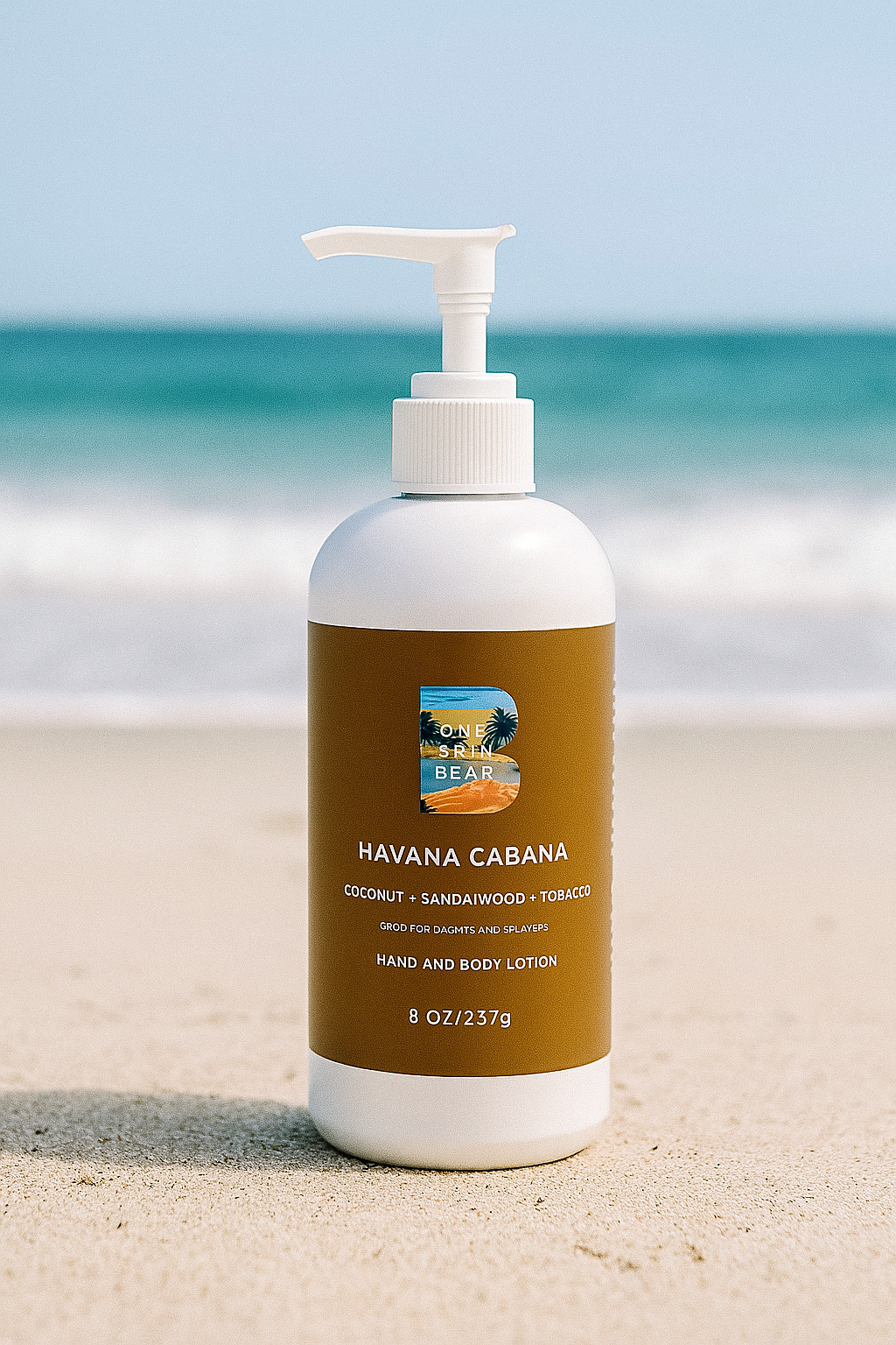 Havana Cabana Hand & Body Lotion natural vegan body lotion Canada