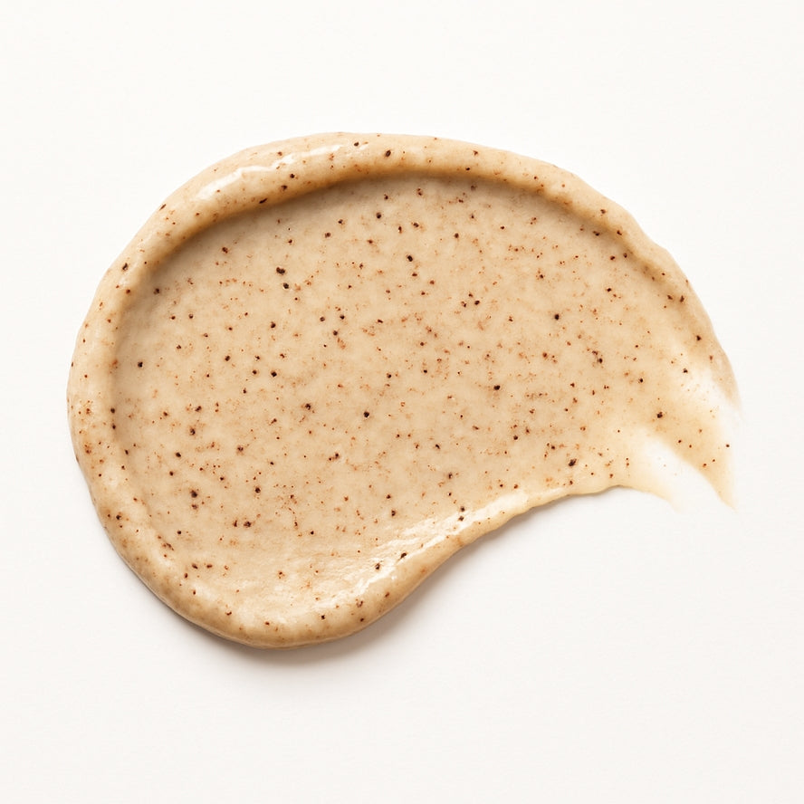 foaming coffee scrub texture